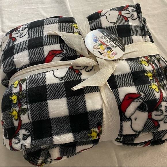 𝅺peanuts Blanket Christmas Snoopy - Picture 4 of 4